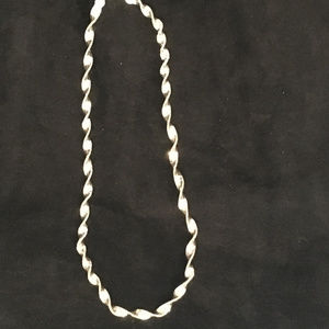 NEW~Sterling Silver Twist Chain